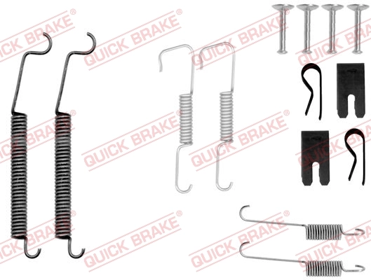 Accessory Kit, brake shoes